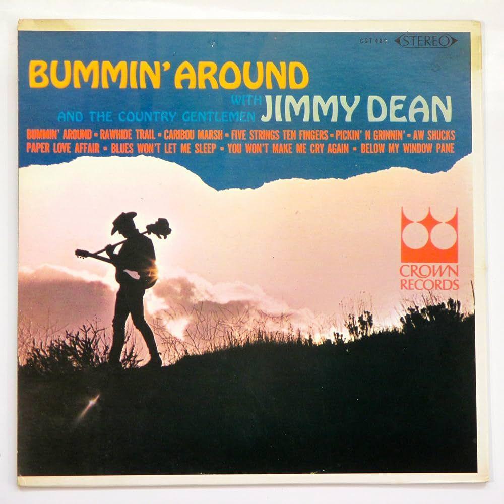 Portada de Álbum "Bummin' Around", de Jimmy Dean