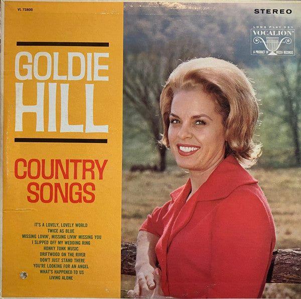 Portada de Álbum "Country Songs", de Goldie Hill