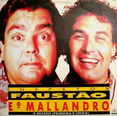 Capa do Álbum "Inspetor Faustão e o Mallandro", de Sérgio Mallandro