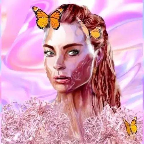 Capa do Single/EP "Lullaby (feat. Lindsay Lohan)", de Aliana Lohan