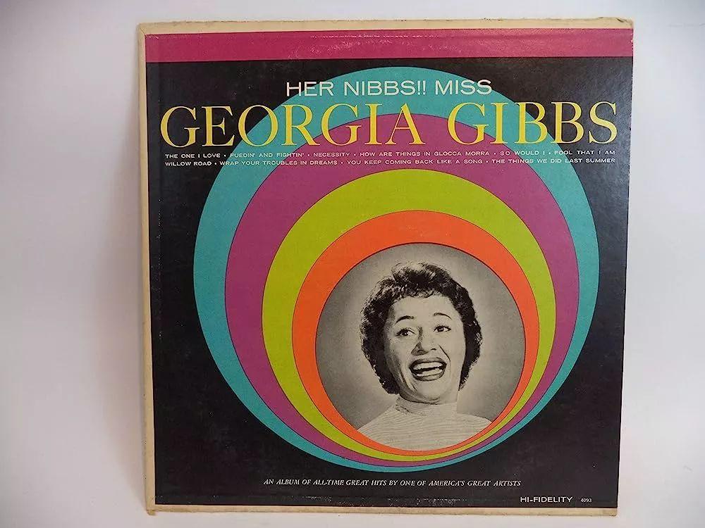Capa do Álbum "Her Nibs!! Miss Georgia Gibbs", de Georgia Gibbs