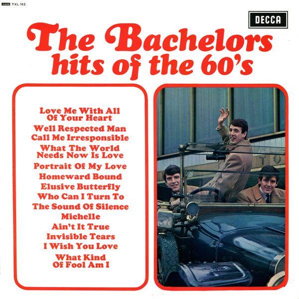 Capa do Álbum "Hits Of The 60's", de The Bachelors