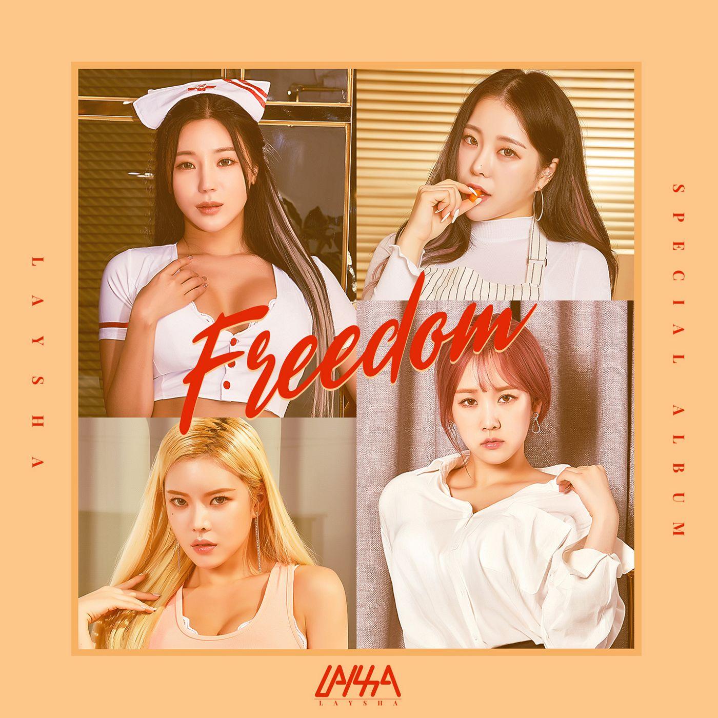 Capa do Single/EP "Freedom", de Laysha