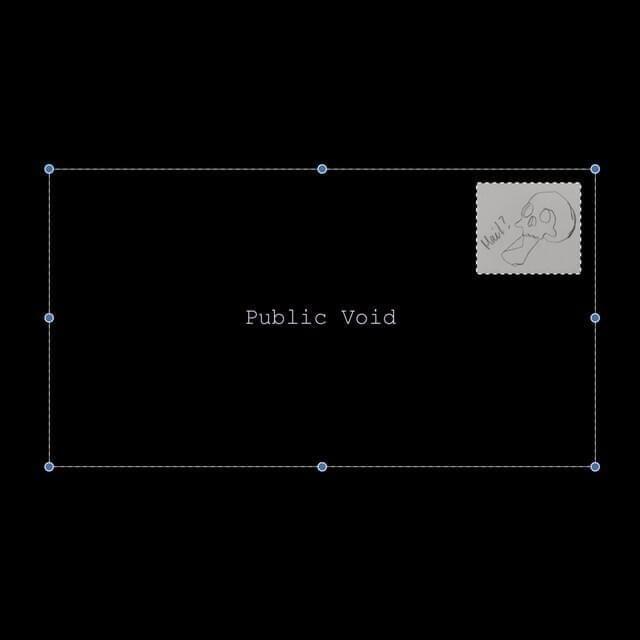 Portada de Álbum "Public Void", de Penelope Scott