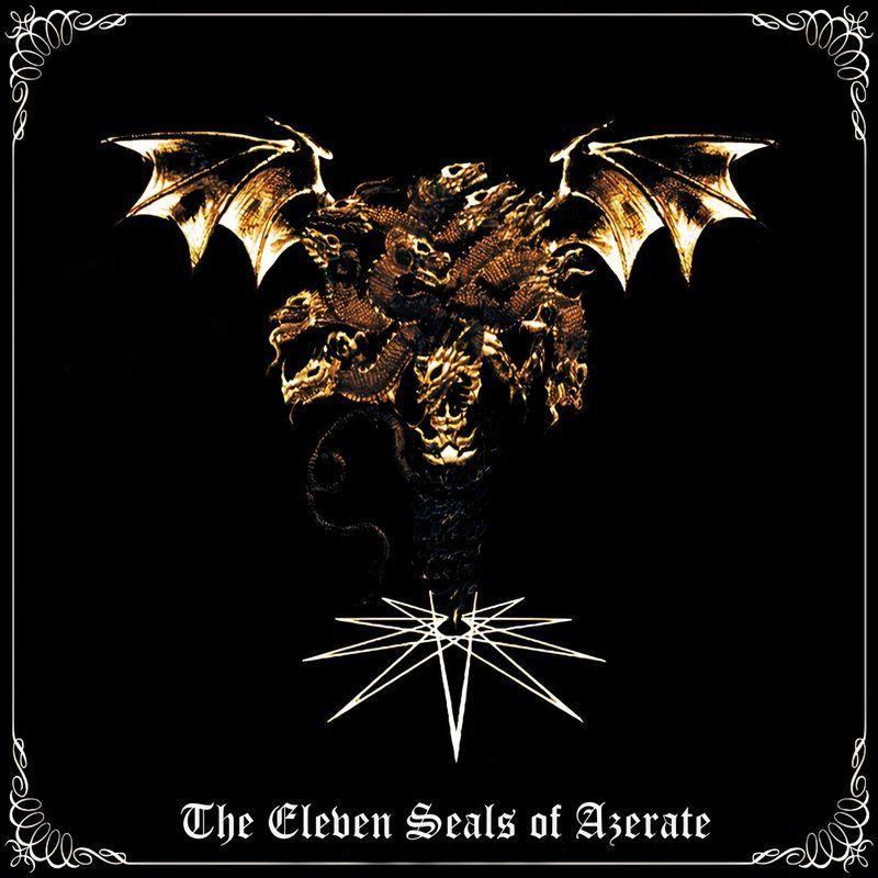 Capa do Álbum "The Eleven Seals of Azerate", de Amplexus Mortem