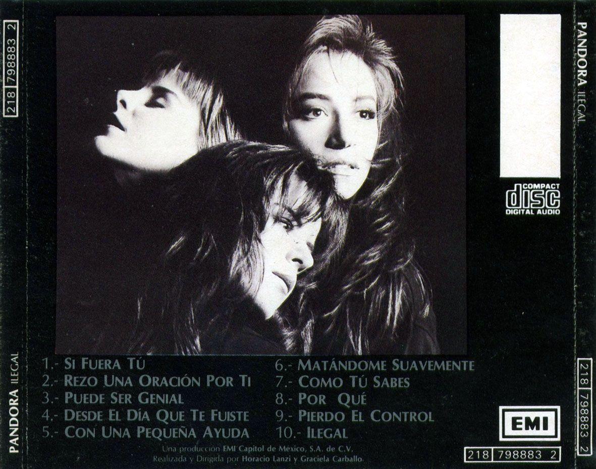 Capa do Álbum "Ilegal", de Pandora