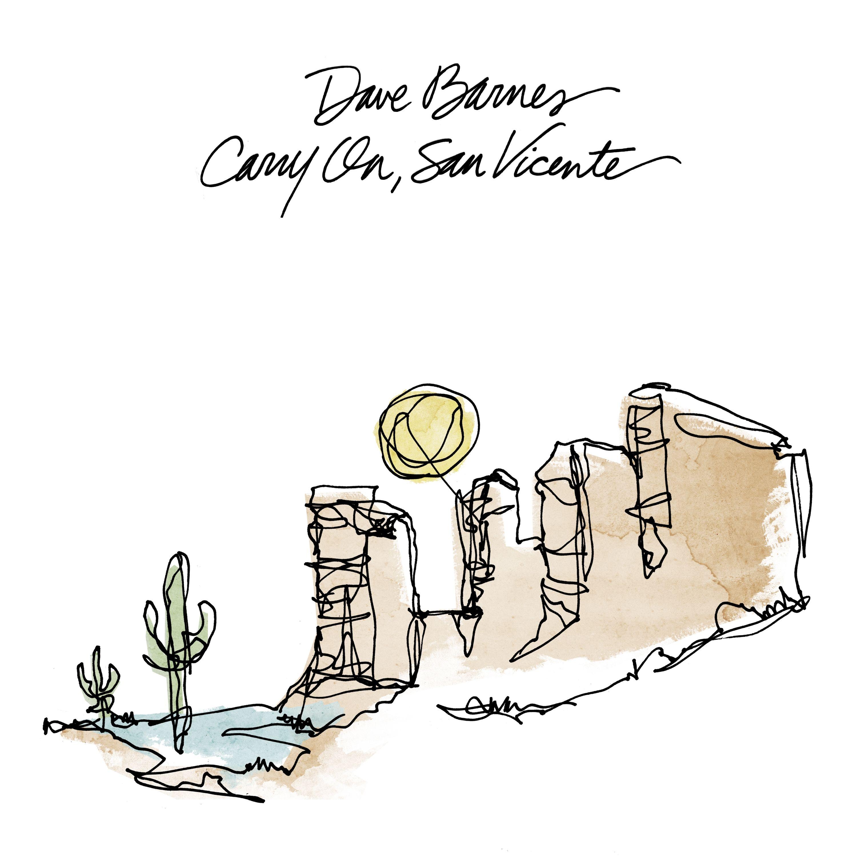 Portada de Álbum "Carry On, San Vicente", de Dave Barnes