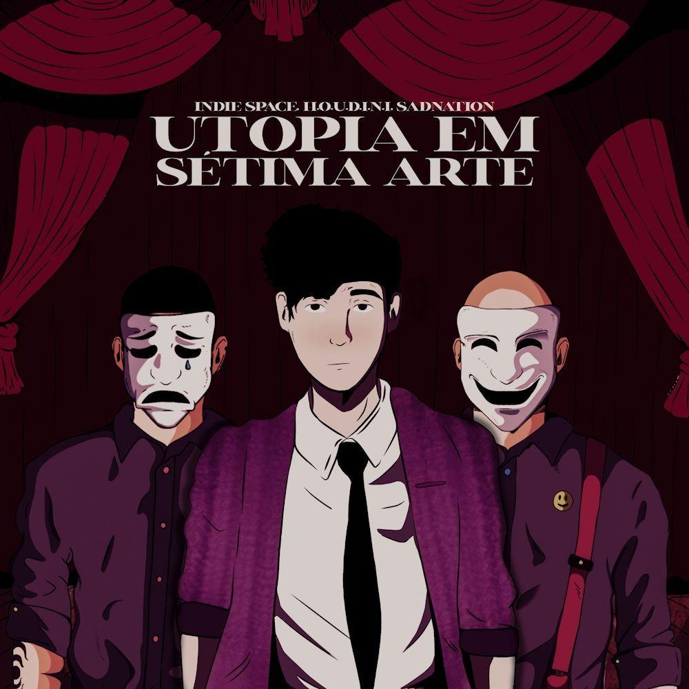 Portada de Sencillo/EP "Utopia Em Sétima Arte", de Indie Space