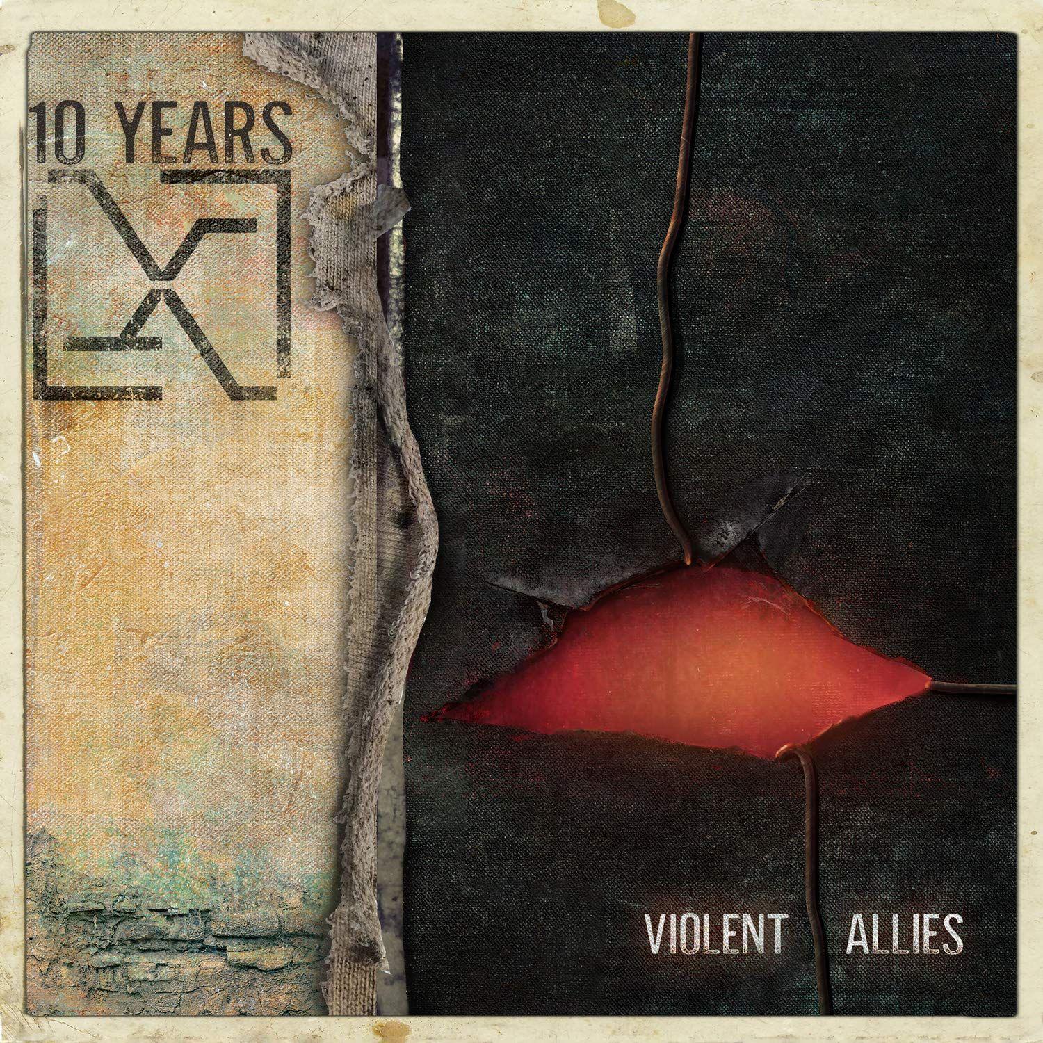 Capa do Álbum "Violent Allies", de 10 Years