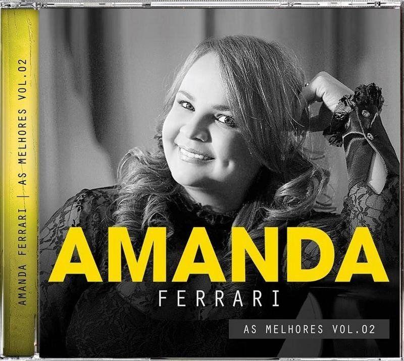 Capa do Álbum "As Melhores (vol. 2)", de Amanda Ferrari