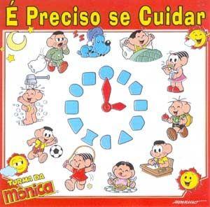 Portada de Álbum "Turma da Mônica: é Preciso se Cuidar", de Turma da Mônica