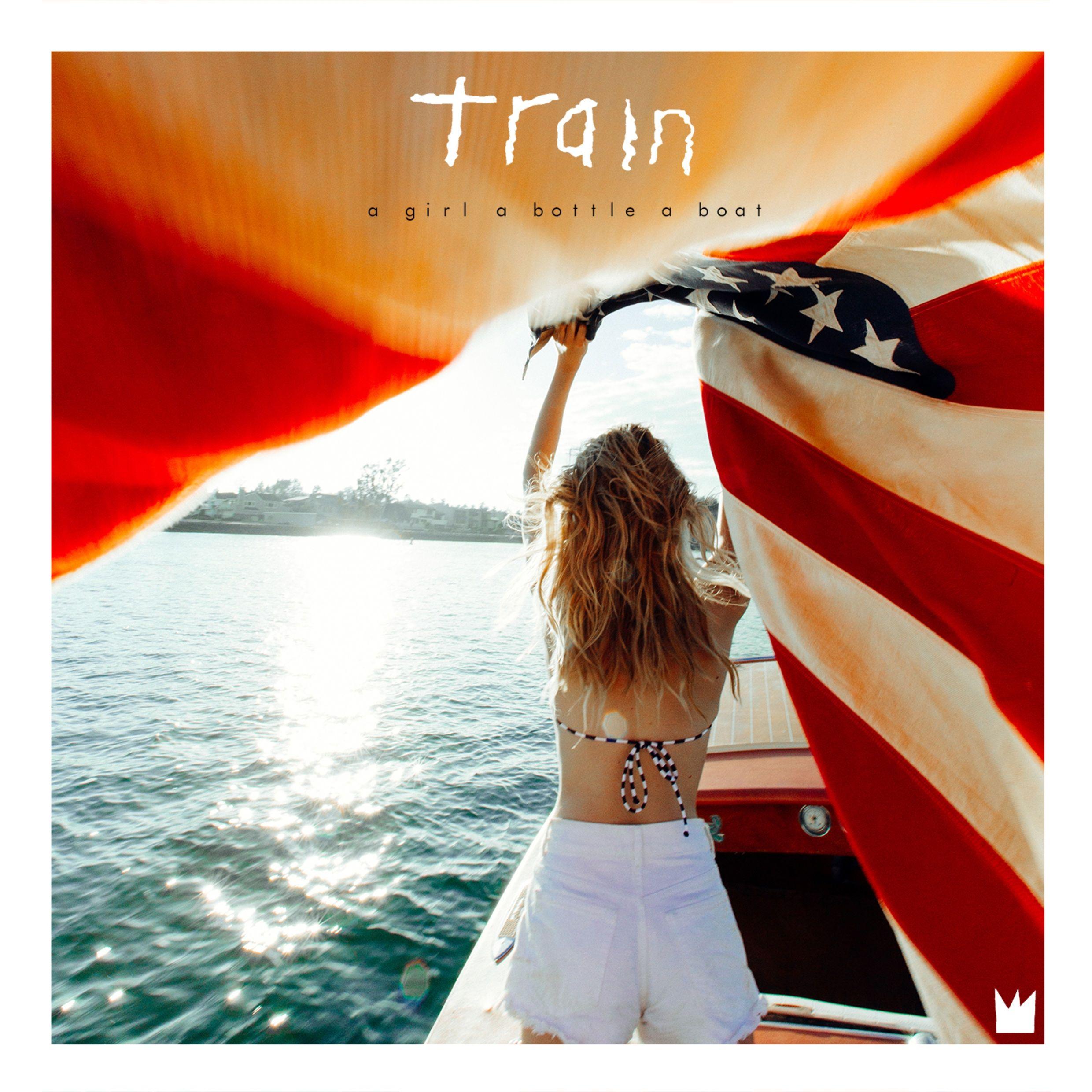 Capa do Álbum "A Girl, a Bottle, a Boat", de Train