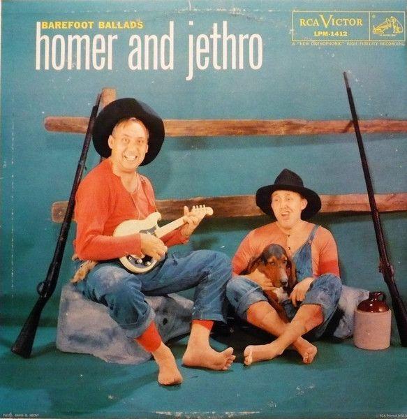 Portada de Álbum "Barefoot Ballads", de Homer & Jethro