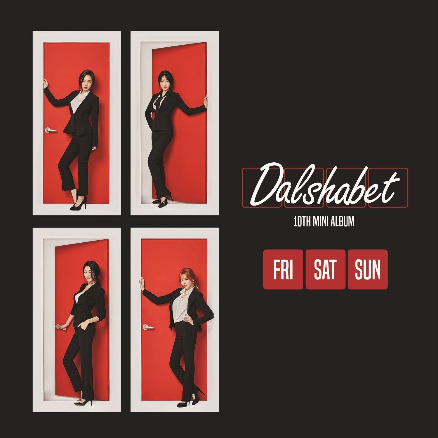 Capa do Álbum "Fri. Sat. Sun", de Dal Shabet