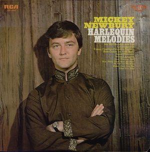 Capa do Álbum "Harlequin Melodies", de Mickey Newbury