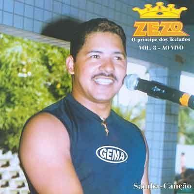 Capa do Álbum "O Príncipe dos Teclados: ao Vivo - Vol. 8", de Zezo