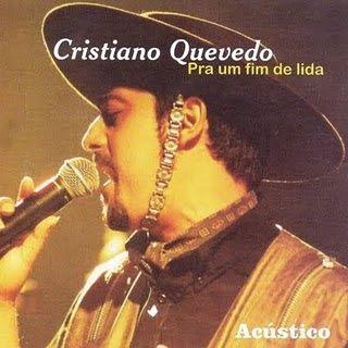 Portada de Álbum "Pra Um Fim de Lida", de Cristiano Quevedo
