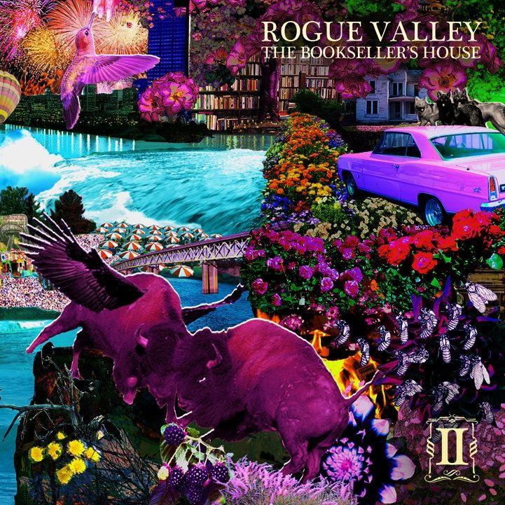 Capa do Álbum "The Bookseller's House", de Rogue Valley