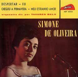 Portada de Sencillo/EP "Despertar", de Simone de Oliveira