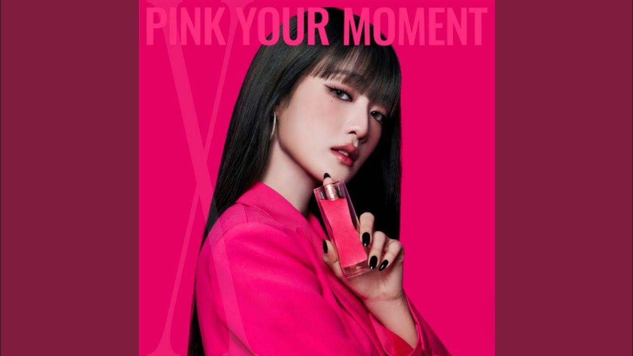 Portada de Sencillo/EP "PINK YOUR MOMENT", de MINNIE