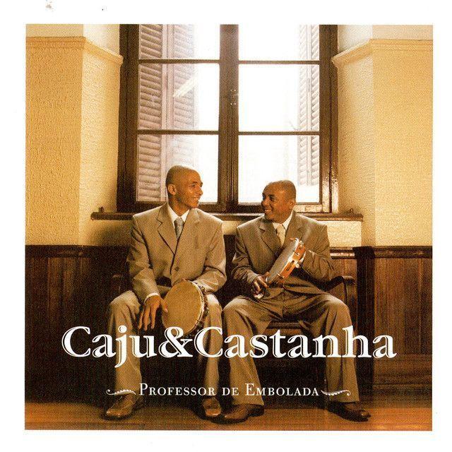 Capa do Álbum "Professor de Embolada", de Caju & Castanha
