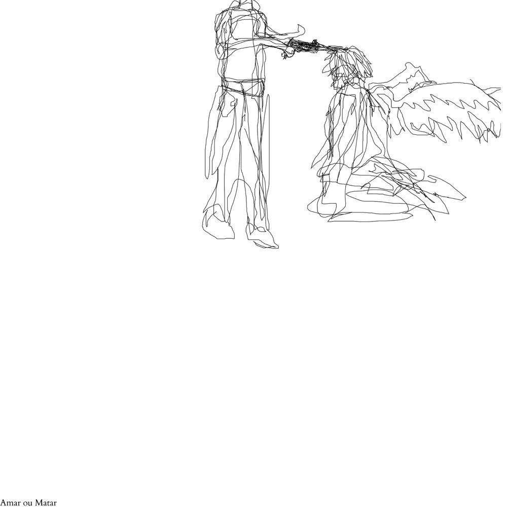 Single/EP cover of "Amar ou Matar (part. SayneBOWL)" by Sharp. (SAMO)