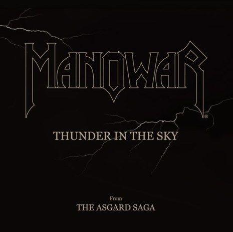 Portada de Álbum "Thunder in the Sky", de Manowar