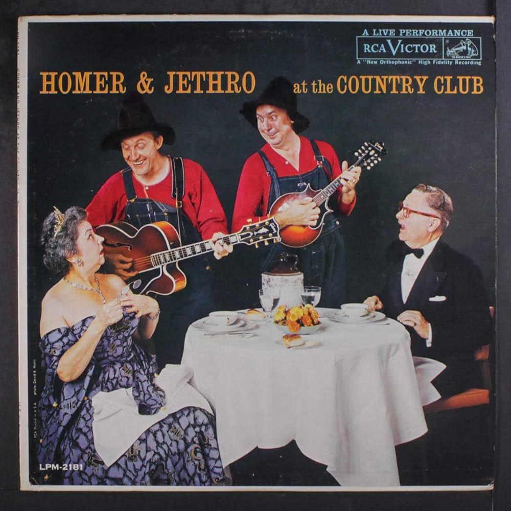 Portada de Álbum "At The Country Club", de Homer & Jethro