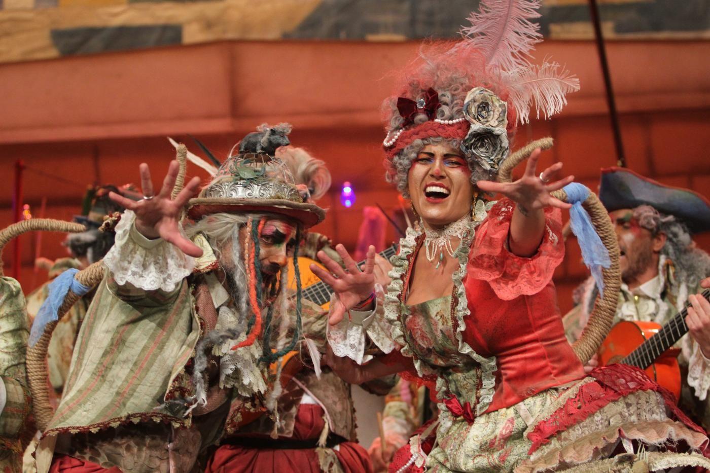 Portada de Álbum "Comparsa Las Ratas", de La Comparsa de Jesús Bienvenido