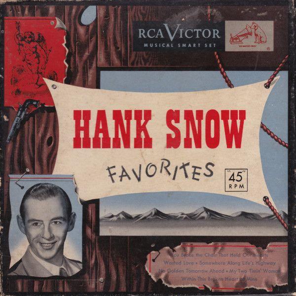 Portada de Álbum "Favorites ", de Hank Snow
