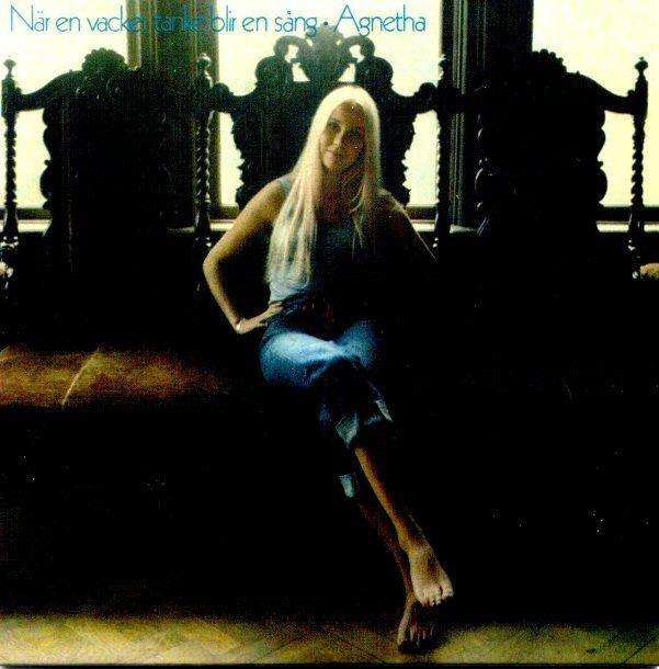Album cover of "När en vacker tanke blir en sång" by Agnetha Fältskog