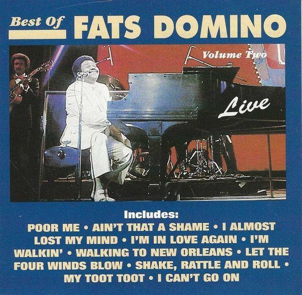 Capa do Álbum "Best Of Fats Domino - Volume Two ● Live", de Fats Domino