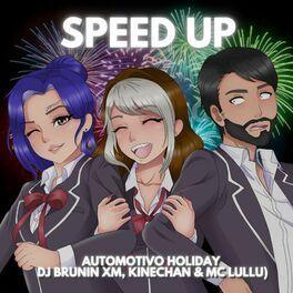 Capa do Single/EP "Automotivo Holiday (Speed Up)", de Mc Lullu
