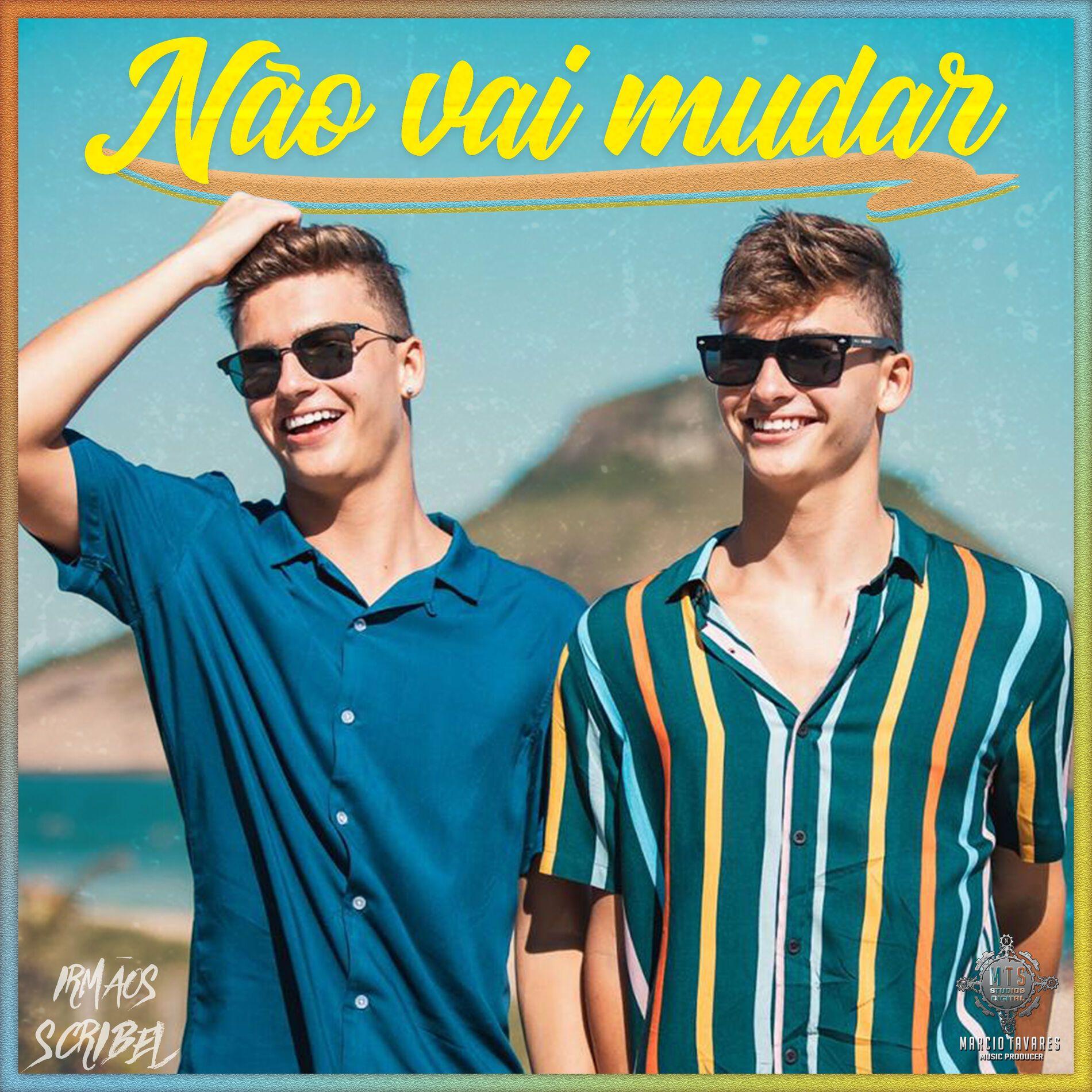 Portada de Sencillo/EP "Não Vai Mudar ", de Irmãos Scribel