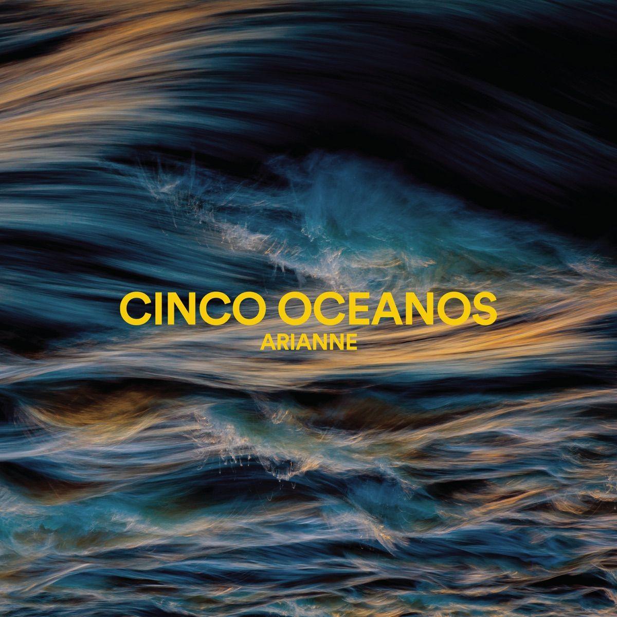 Capa do Single/EP "Cinco Oceanos", de Arianne (Gospel)