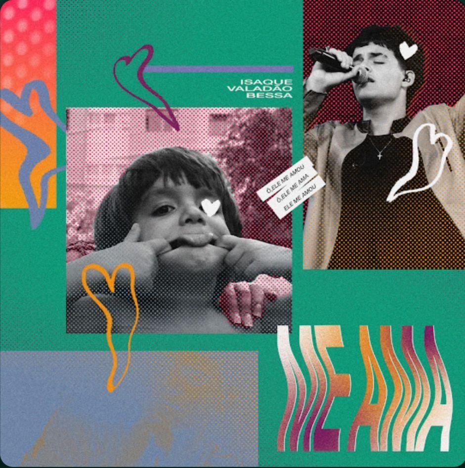 Capa do Single/EP "Me Ama (Ao Vivo)", de Isaque Valadão Bessa