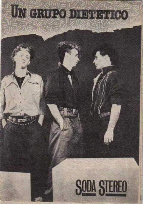 Portada de Sencillo/EP "Dietético", de Soda Stereo