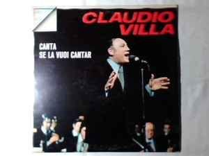 Capa do Álbum "Canta Se La Vuoi Cantar", de Claudio Villa