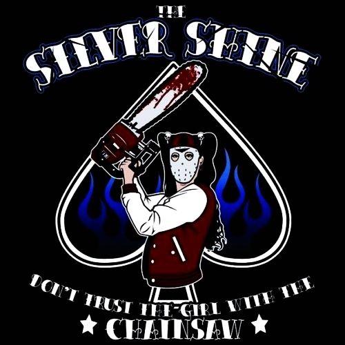 Capa do Álbum "Don't Trust The Girl With Chainsaw", de The Silver Shine