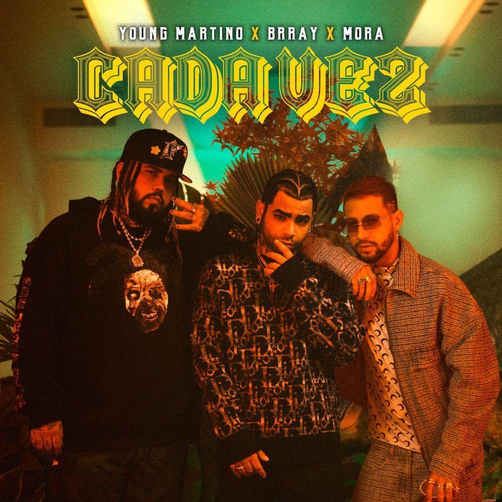 Portada de Sencillo/EP "Cada Vez", de Mora