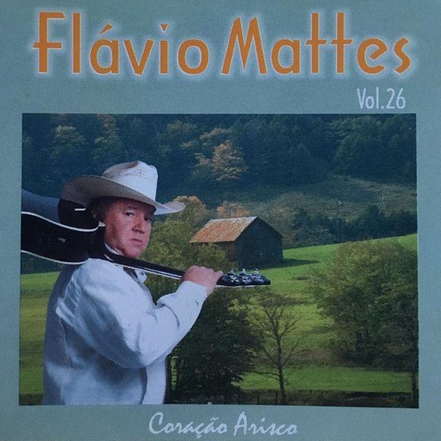 Portada de Álbum "Coração Arisco", de Flávio Mattes