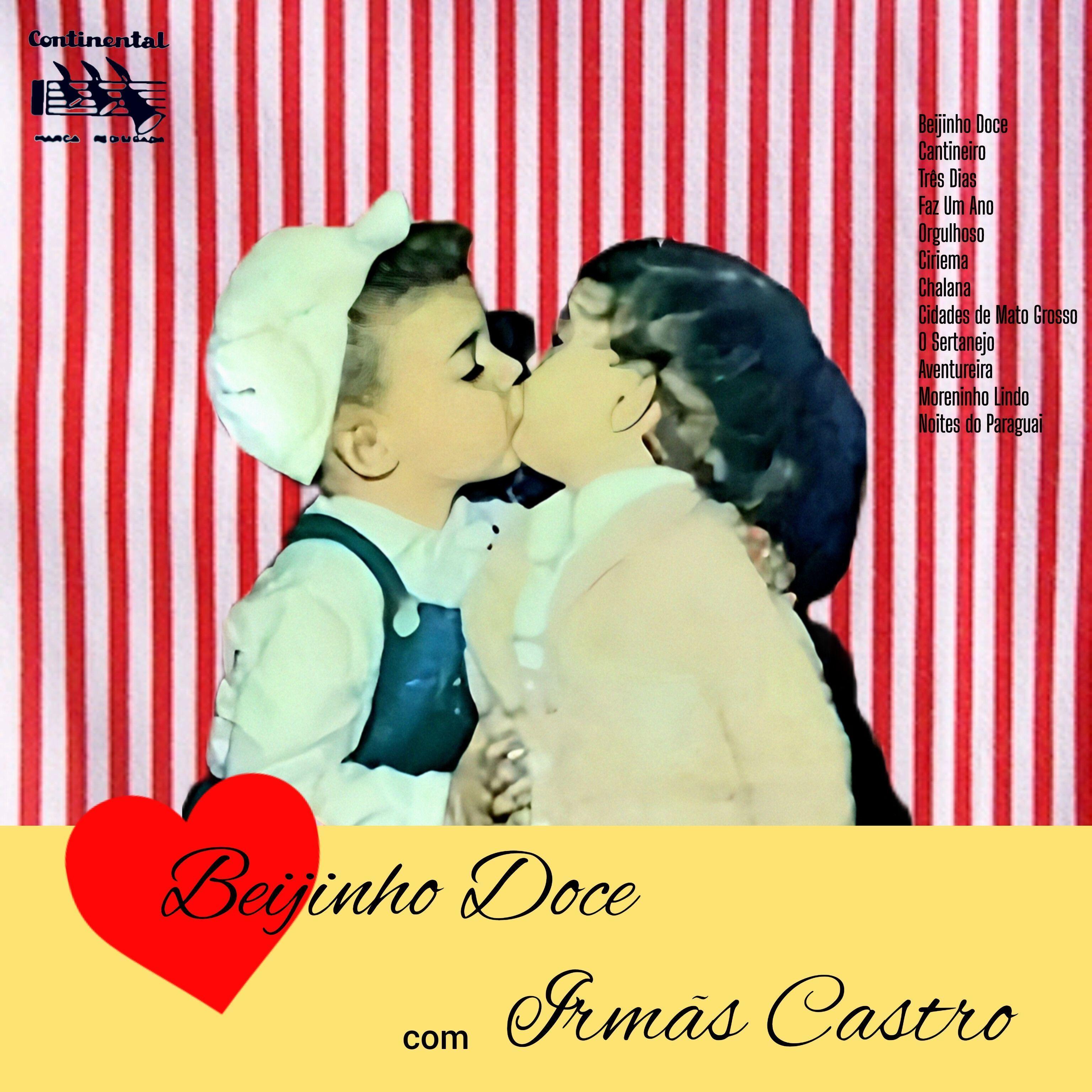 Capa do Álbum "Beijinho Doce", de Irmãs Castro