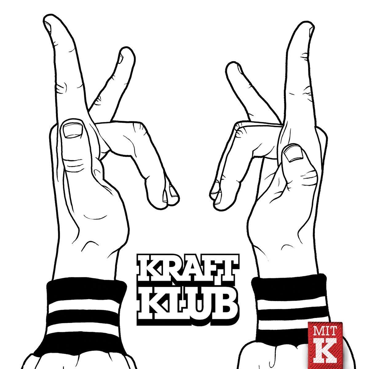 Capa do Álbum "MIT K", de Kraftklub