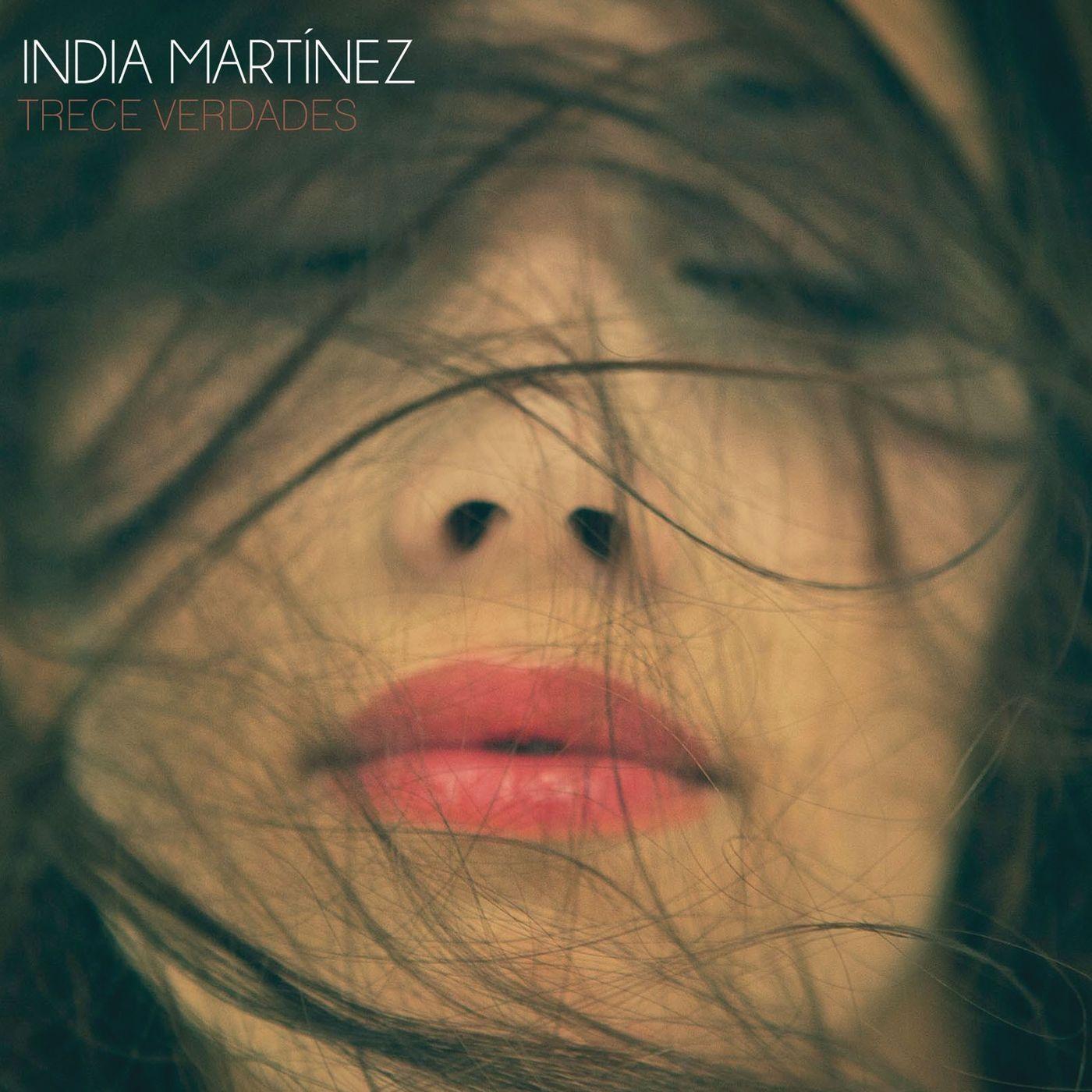 Portada de Álbum "Trece Verdades", de India Martinez