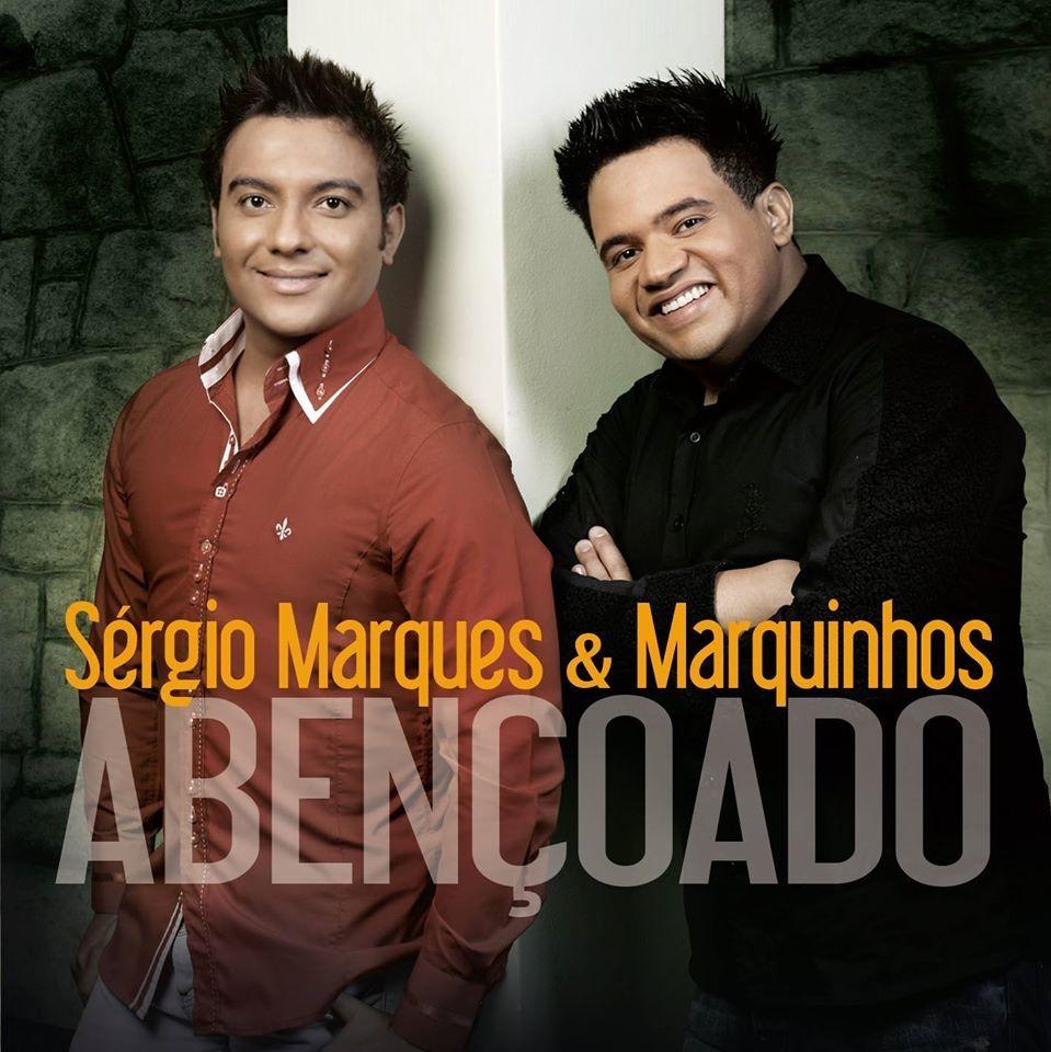 Capa do Álbum "Abençoado", de Sérgio Marques e Marquinhos