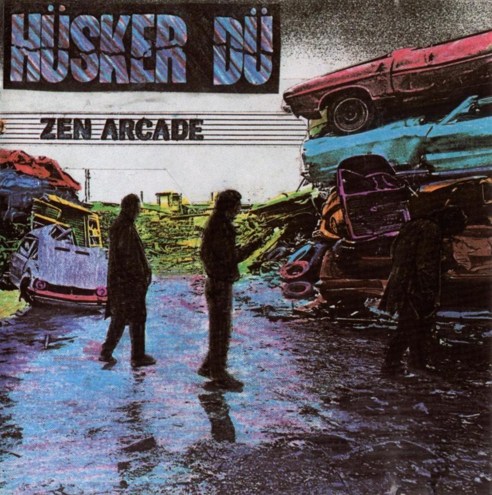 Portada de Álbum "Zen Arcade", de Hüsker Dü