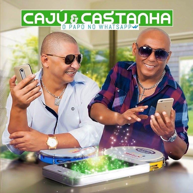 Capa do Álbum "O Papo No Whatsapp", de Caju & Castanha