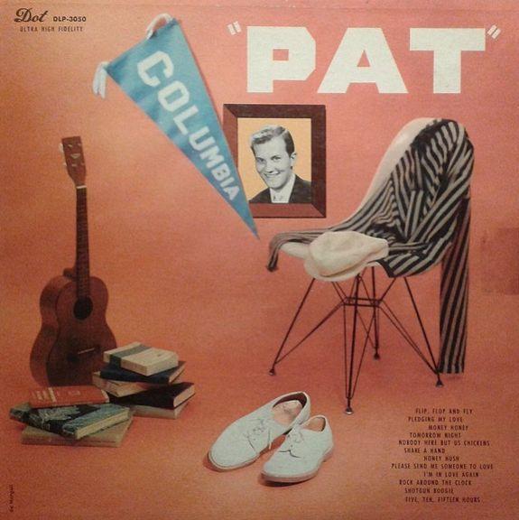 Portada de Álbum ""Pat"", de Pat Boone