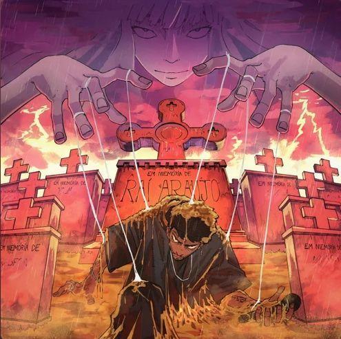 Portada de Álbum "O QUE ESTÁ MORTO NÃO PODE MORRER ", de Raiashi