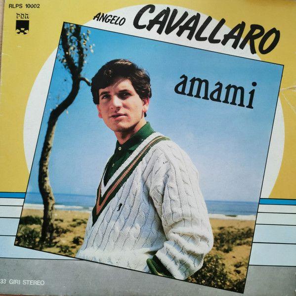 Portada de Álbum "Amami", de Angelo Cavallaro